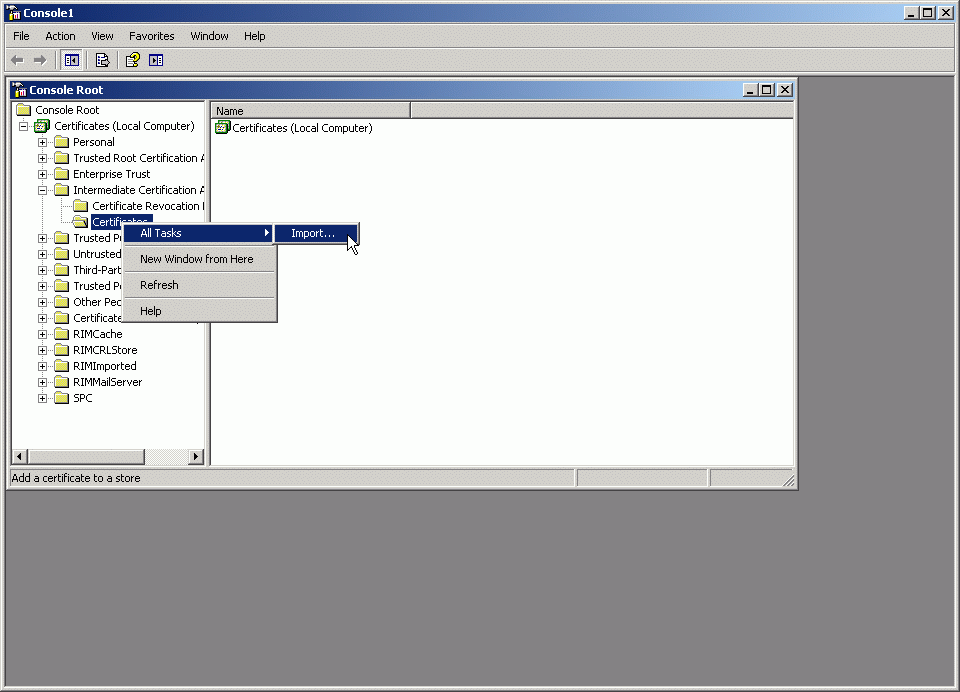 Instalacao do ca bundle em servidores microsoft iis 7.x imagem 7